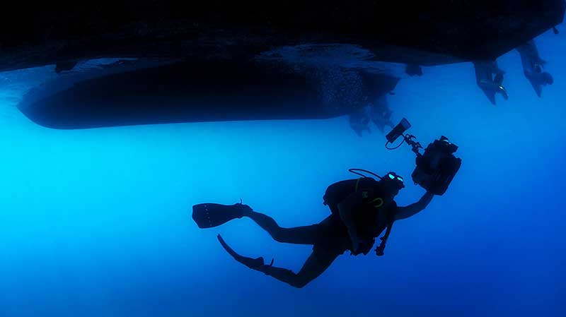 avventura e immersioni nel mare della liguria